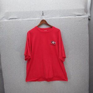 Georgia Bulldogs Tri-Lake Inc. Red T-Shirt 2XL Cotton Sportswear